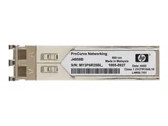 HPE X110 - SFP (mini-GBIC) transceivermodul 100Mb LAN - 100Base-LX - LC - for HPE 3000, 3100, 36XX, 4210, 5810, 75XX, 88XX, MSR20, MSR30, MSR50; FlexNetwork MSR3048