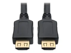 Eaton Tripp Lite Series High-Speed HDMI Cable, Gripping Connectors, 4K (M/M), Black, 6 ft. (1.83 m) HDMI-kabel - HDMI hann til HDMI hann - 1.83 m - skjermet - svart - 4K-st&#248;tte