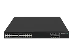 HPE FlexNetwork 5140 HI - Switch 1-spors - L3 - Styrt - 24 x 10/100/1000 + 4 x 10 Gigabit SFP+ - luftflyt fra side til bakside - rackmonterbar - PoE+