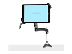 StarTech.com VESA Mount Adapter for Tablets 7.9 to 12.5in Up to 2kg (4.4lb) - 75x75/100x100 VESA Patterns - Universal Anti-Theft Tablet VESA Mount Clamp - Secure Tablet Mount - Black monteringssett - for nettbrett - svart