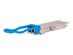 HPE Aruba - QSFP28-sender-/mottakerenhet 100GbE - 100GBase-FR1 - LC-enkeltmodus - opp til 2 km - for HPE Aruba 9300-32D 32-port 100/200/400G QSFP-DD 2-port 10G SFP+ Switch