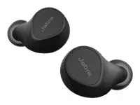 Jabra Evolve2 Buds UC - True wireless-hodetelefoner med mikrofon i &#248;ret - erstatning - Bluetooth - aktiv st&#248;ydemping - lydisolerende
