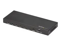 StarTech.com HDMI Splitter - 4-Port - 4K 60Hz HDMI Splitter 1 In 4 Out - 4 Way HDMI Splitter - HDMI Port Splitter (ST124HD202) - Video/lyd-splitter - 4 x HDMI - stasjon&#230;r