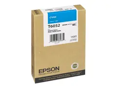 Epson T6052 - 110 ml - cyan - original blekkpatron - for Stylus Pro 4800, Pro 4880, Pro 4880 AGFA