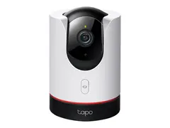 Tapo C225 V1 - Nettverksoverv&#229;kingskamera panorering / tipping - farge (Dag og natt) - 2560 x 1440 - 2K - fastfokal - lyd - tr&#229;dl&#248;s - Wi-Fi - 2.4GHz radio - H.264