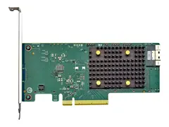 Lenovo ThinkSystem 540-8i - Diskkontroller 8 Kanal - SATA / SAS 12Gb/s - lav profil - RAID RAID 0, 1, 10, JBOD - PCIe 4.0 x8 - for ThinkSystem SR250; SR570; SR63X; SR645; SR65X; SR850; SR850 V2; SR860 V2; ST250; ST50