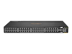 HPE Aruba 6200M 48G 4SFP+ Switch Switch - Max. Stacking Distance 10 km - L3 - Styrt - 48 x 10/100/1000 + 4 x 1 Gigabit / 10 Gigabit SFP+ (opplink / stabling) - front og side til bakside - rackmonterbar - BTO