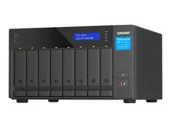 QNAP TVS-H874 - NAS-server - 8 br&#248;nner SATA 6Gb/s - RAID RAID 0, 1, 5, 6, 10, 50, 60, RAID TP, TM - RAM 64 GB - 2.5 Gigabit Ethernet / 10 Gigabit Ethernet - iSCSI st&#248;tte
