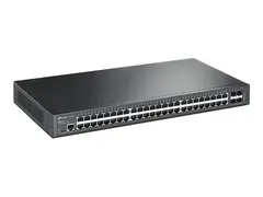 TP-Link JetStream TL-SG3452X V1 Switch - Styrt - 48 x 10/100/1000 + 4 x 10 Gigabit SFP+ - rackmonterbar