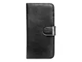 IDEAL OF SWEDEN Magnet Wallet+ Lommebok for mobiltelefon - polyuretan, polykarbonat - svart - for Samsung Galaxy S23