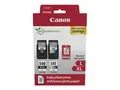 Canon PG-540L/CL-541XL Photo Value Pack Blank - 2-pack - H&#248;y ytelse - svart, farge (cyan, magenta, gul) - original - hengeboks - blekkbeholder / papirsett - for PIXMA MG3250, MG3550, MG3650, MG4250, MX395, MX455, MX475, MX525, MX535, TS5150, TS5151