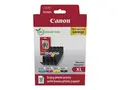 Canon CLI-551XL C/M/Y/BK Photo Value Pack 4-pack - 11 ml - XL - svart, gul, cyan, magenta - original - boks - blekkbeholder / papirsett - for MAXIFY MG6650; PIXMA iP8750, iX6850, MG5550, MG5650, MG6650, MG7550, MX725; PIXUS MG7550