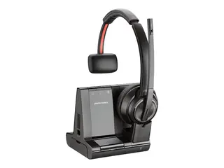 Poly Savi 8200 Series W8210-M - Microsoft hodesett - on-ear - DECT / Bluetooth - tr&#229;dl&#248;s - aktiv st&#248;ydemping - Certified for Microsoft Teams