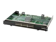 HPE Aruba 6400 24-port SFP+ and 4-port SFP56 v2 Module Switch - L3 - 24 x 100/1000/10 Gigabit SFP+ + 4 x 50 Gigabit Ethernet SFP56 - rackmonterbar