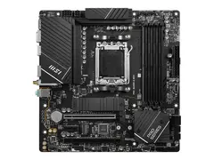 MSI PRO B650M-A WIFI - Hovedkort micro ATX - Socket AM5 - AMD B650 Chipset - USB 3.2 Gen 1, USB 3.2 Gen 2, USB-C 3.2 Gen2 - 2.5 Gigabit LAN, Bluetooth, Wi-Fi - innbygd grafikk (CPU kreves) - HD-lyd (8-kanalers)