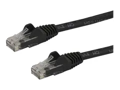 STARTECH 7.5 M CAT6 CABLE BLACK SNAGLESS - 24 AWG COPPER WIRE