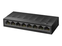 TP-Link LiteWave LS1008G - Switch ikke-styrt - 8 x 10/100/1000 - stasjon&#230;r, veggmonterbar