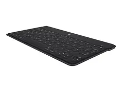 Logicool Keys-To-Go - Tastatur - tr&#229;dl&#248;s Bluetooth - QWERTZ - Tysk - svart