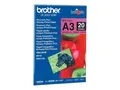 Brother Innobella Premium Plus BP71GA3 Blank - A3 (297 x 420 mm) - 260 g/m&#178; - 20 ark fotopapir - for Brother HL-J6000, MFC-J2340, J3540, J3940, J5630, J6580, J6583, J6983, J6995, J6997, J6999