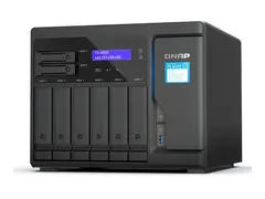 QNAP TS-855X - NAS-server - 8 br&#248;nner SATA 6Gb/s - RAID RAID 0, 1, 5, 6, 10, JBOD, 50, 60 - RAM 8 GB - 2.5 Gigabit Ethernet / 10 Gigabit Ethernet - iSCSI st&#248;tte