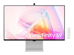 Samsung ViewFinity S9 S27C902PAU S90PC Series - LED-skjerm - Smart - 27&quot; - 5120 x 2880 5K @ 60 Hz - IPS - 600 cd/m&#178; - 1000:1 - 5 ms - Mini DisplayPort, Thunderbolt 4 - h&#248;yttalere - s&#248;lv, metalls&#248;lv