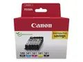 Canon PGI-580/CLI-581 PGBK/C/M/Y/BK Multi Pack 5-pack - pigmentert svart, svart, gul, cyan, magenta - original - boks - blekkbeholder - for PIXMA TS6251, TS6350, TS6351, TS705, TS8252, TS8350, TS8351, TS8352, TS9550, TS9551