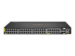 HPE Aruba 6200M 36G 12SR5 Class6 PoE 4SFP+ TAA Switch switch - Max. Stacking Distance 10 km - 48 porter - Styrt - rackmonterbar - TAA-samsvar