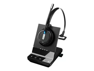 EPOS IMPACT SDW 5016T - Hodesettsystem on-ear - konvertibel - DECT - tr&#229;dl&#248;s, kablet - svart - Certified for Microsoft Teams, Optimert for UC