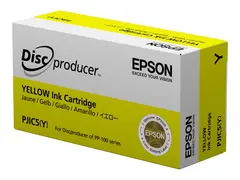 Epson Discproducer PJIC7(Y) - Gul - original blekkpatron - for Discproducer PP-100, PP-100AP, PP-100II, PP-100IIBD, PP-100III, PP-100N, PP-100NII