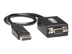 Eaton Tripp Lite Series DisplayPort to VGA Adapter Converter Active DP to VGA 1080p M/F 1ft 1&#39; Videokonverter - DisplayPort - VGA - svart