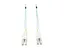 Eaton Tripp Lite Series 10Gb Duplex Multimode 50/125 OM3 LSZH Fiber Patch Cable (LC/LC) Aqua, 3M (10 ft.) - Koblingskabel - LC multimodus (hann) til LC multimodus (hann) - 3 m - fiberoptisk - dupleks - 50 / 125 mikroner - OM3 - halogenfri - akvamarin