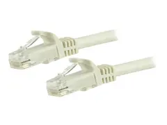 STARTECH 7.5 M CAT6 CABLE WHITE SNAGLESS - 24 AWG COPPER WIRE