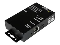 StarTech.com 1 Port RS232 Serial Ethernet Device Server PoE Power Over Ethernet - Serial over IP Device Server Adapter - PoE-Powered (NETRS2321POE) - Enhetsserver - 100Mb LAN, RS-232 - for P/N: IES61002POE, IES81000POE, POEINJ1G, POEINJ1GW, POEINJ4G, SVA12M5NA, UPOESPLT1G