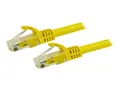 STARTECH 15M YELLOW SNAGLESS CAT6 UTP PATCH CABLE - ETL VERIFIED