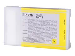 Epson T6024 - 110 ml - gul - original blekkpatron - for Stylus Pro 7800, Pro 7880, Pro 9800, Pro 9880