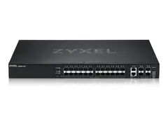 Zyxel XGS2220 Series XGS2220-30F Switch - L3-tilgang, NebulaFLEX Cloud - Styrt - 24 x 100/1000 Base-X + 6 x 10 Gigabit (opplink) - stasjon&#230;r, rackmonterbar