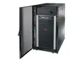 APC NetShelter SX - Rack - svart 24U - 19&quot; - for P/N: SURT15KRMXLT-1TF10K, SURT15KRMXLT-TF5, SURT20KRMXLT-1TF10K, SURT20KRMXLT-TF5