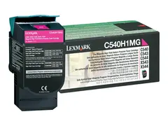 Lexmark - H&#248;y ytelse - magenta - original tonerpatron LCCP, LRP - for Lexmark C540, C543, C544, C546, X543, X544, X546, X548