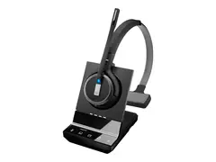 EPOS IMPACT SDW - Hodesettsystem on-ear - DECT - tr&#229;dl&#248;s - svart - med EPOS CEHS-DHSG-kabel - Certified for Skype for Business, Optimert for UC