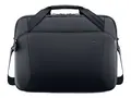 Dell EcoLoop Pro Slim Briefcase 15 - Notebookb&#230;reveske inntil 15,6&quot; - svart - 3 Years Basic Hardware Warranty