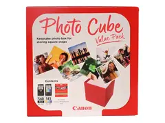 Canon PG-540/CL-541 Photo Value Pack - Blank 0.27 mm - 2-pack - farge (cyan, magenta, gul), pigmentert svart - original - boks - blekkbeholder / papirsett - for PIXMA MG3250, MG3550, MG3650, MG4250, MX395, MX455, MX475, MX525, MX535, TS5150, TS5151