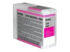 Epson - 80 ml - livlig magenta original - blekkpatron - for Stylus Pro 3880, Pro 3880 Mirage Edition, Pro 3880 Signature Worthy Edition