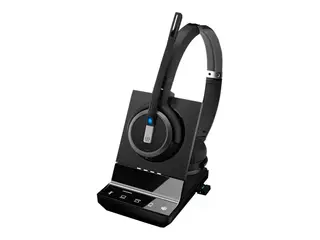 EPOS IMPACT SDW 5066T - Hodesettsystem on-ear - DECT - tr&#229;dl&#248;s, kablet - svart - Certified for Microsoft Teams, Optimert for UC