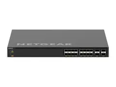NETGEAR M4350 Series M4350-16V4C - Switch L3 - Styrt - 16 x 1/10/25 Gigabit SFP28 + 4 x 40/100 Gigabit QSFP28 - front til bakside-luftflyt - rackmonterbar