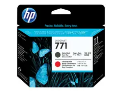 HP 771 - Matt svart, kromatisk r&#248;d skriverhode - for DesignJet Z6200, Z6600, Z6610, Z6800, Z6810