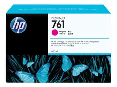 HP 761 - 400 ml - magenta - original - DesignJet blekkpatron - for DesignJet T7100, T7200, T7200 Production Printer