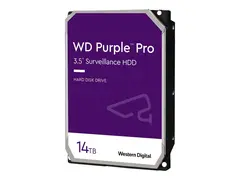 WD Purple Pro WD141PURP - Harddisk 14 TB - intern - 3.5&quot; - SATA 6Gb/s - 7200 rpm - buffer: 512 MB