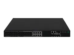 HPE FlexNetwork 5520 24G SFP 4SFP+ HI 1-slot Switch Switch - L3 - Styrt - 24 x combo Gigabit SFP + 4 x 1 Gigabit / 10 Gigabit SFP+ - luftflyt fra side til bakside - rackmonterbar - CTO