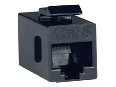 Eaton Tripp Lite Series Cat6 Straight Through Modular In-line Snap-in Coupler RJ45 F/F Modulinnlegg - CAT 6 - 2 porter