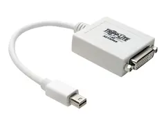 Tripp Lite 6in Mini DisplayPort to DVI Adapter Converter mDP to DVI-I M/F 6&quot; Videokonverter - DisplayPort - DVI - hvit